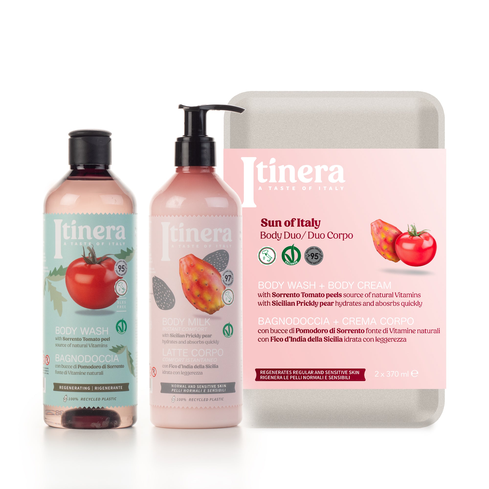 Itinera Sun Of Italy Kit (2 x 370 ml)